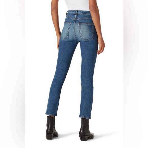 ASKK NY High-Rise Ankle Skinny Jeans Medium Blue Wash Size 27 - Picture 3 of 16